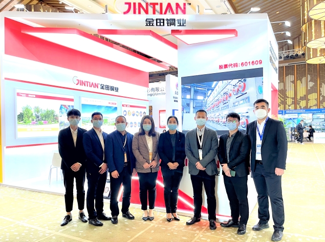 Jintian Copper attended the 21st International Recycling Metal Forum and Exhibition Fair