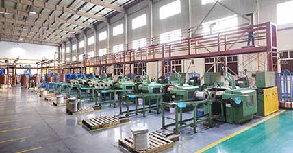 Fully Automatic Spool Changer Drawing Line