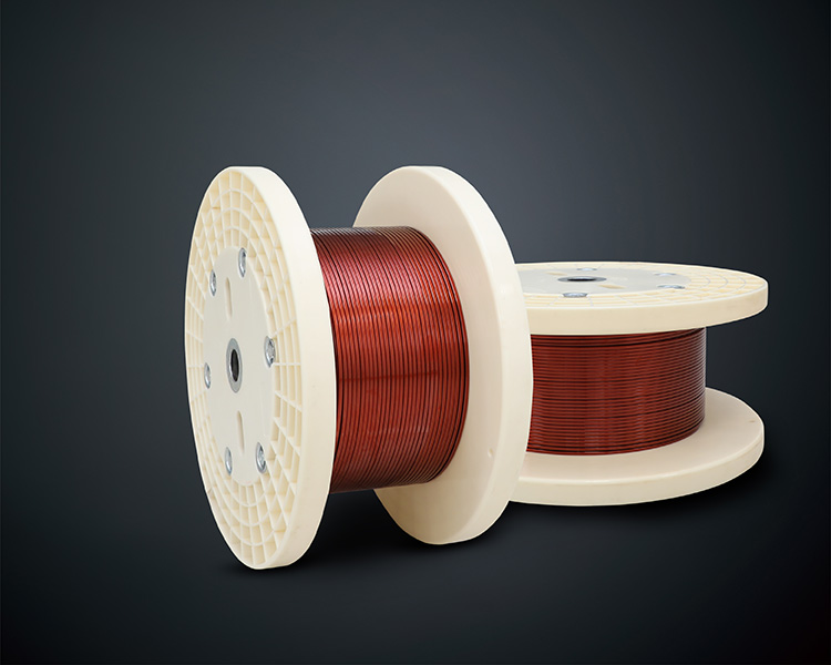 Plate magnet wire