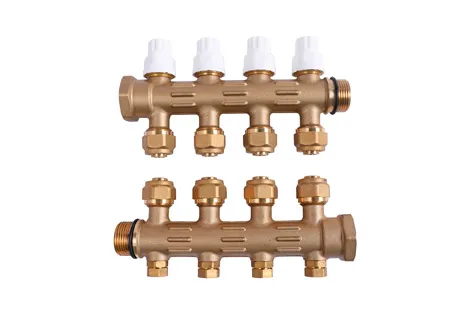 Brass Manifold with Valves for Water Distribution: Port Count, Flow Control and Customization