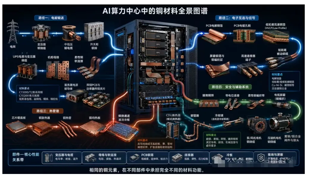 What Types of Copper Are Used in AI Computing Centers?